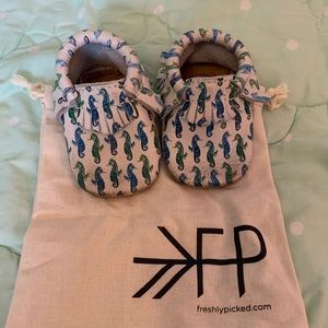 Freshly picked seahorse moccasin size 2